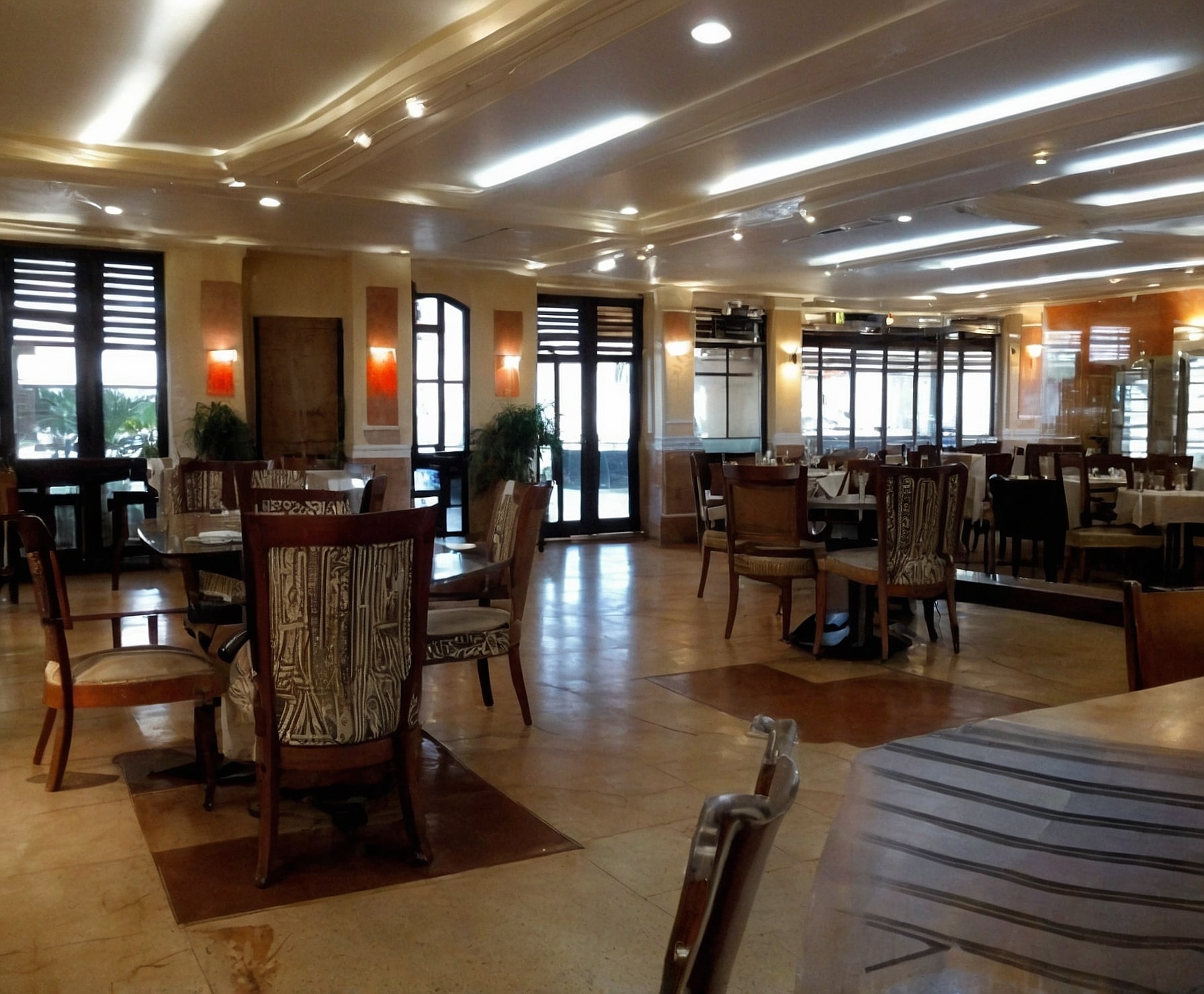 Reparación urgente de aire acondicionado en restaurante